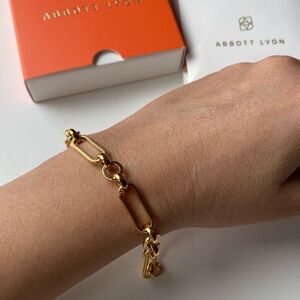 ABBOTT LYON FIGARO CHAIN BRACELET